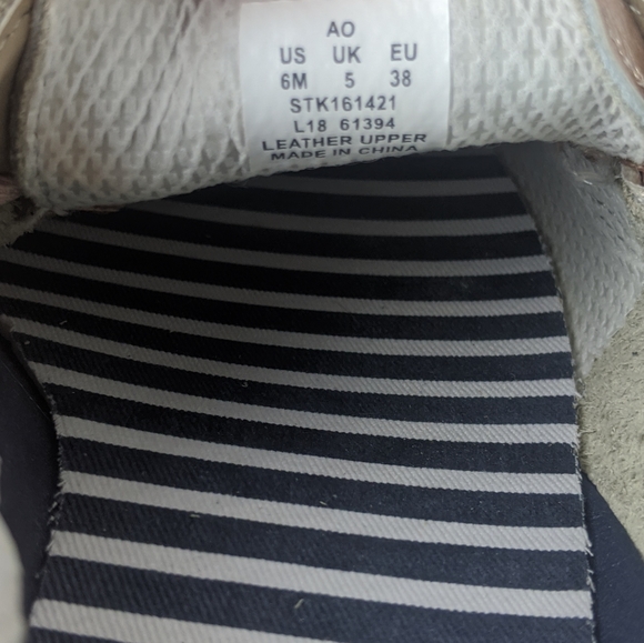 Sperry Top Sider Sparkle Boat Rose Gold (Pink) Size Youth 6 - Picture 15 of 15